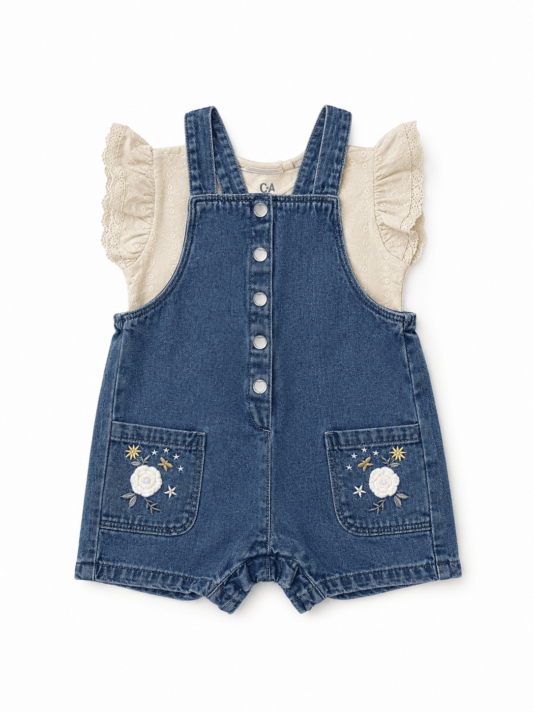 Salopette Culotte Jean Browny