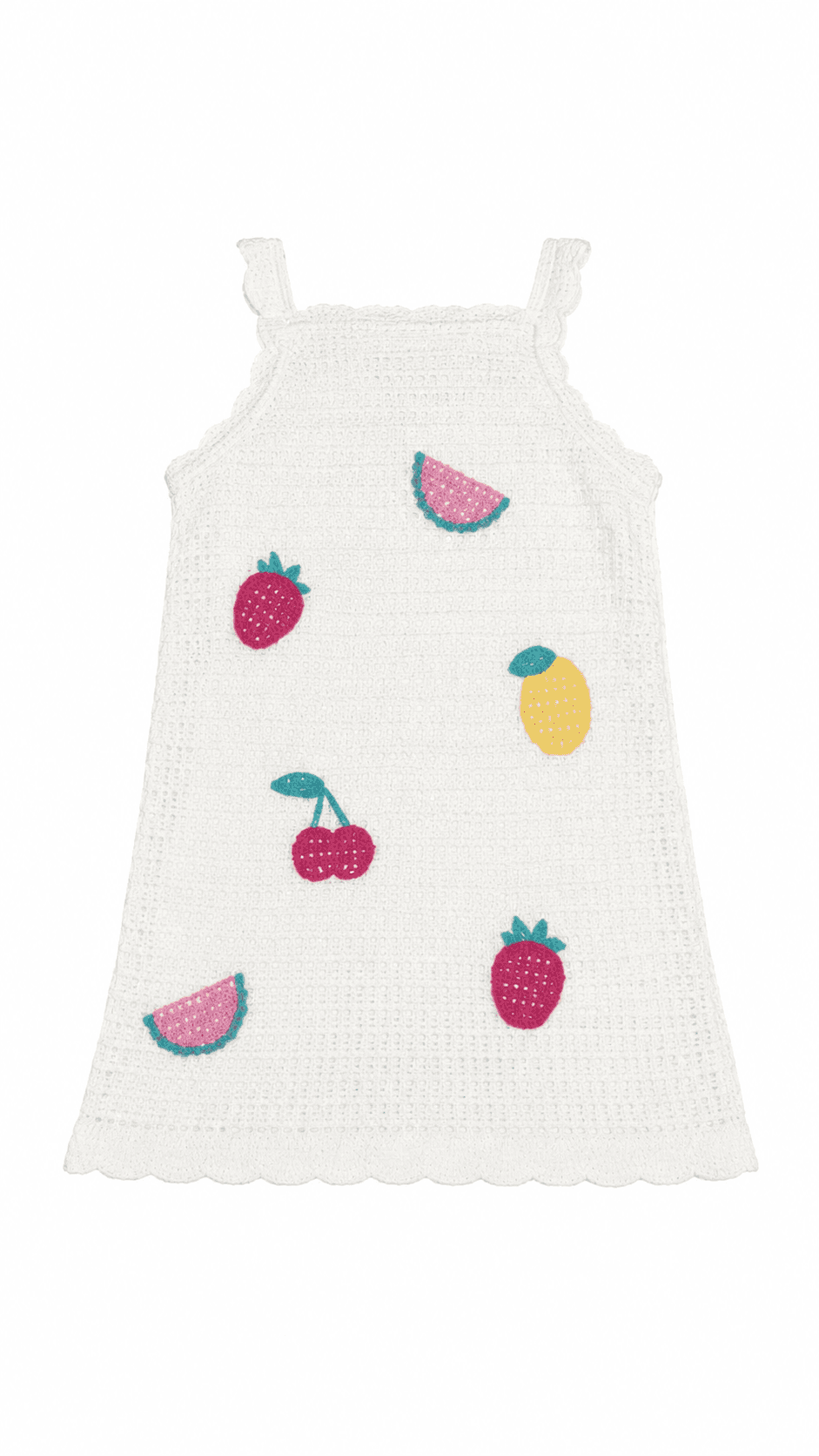 Robe en Laine Fruits